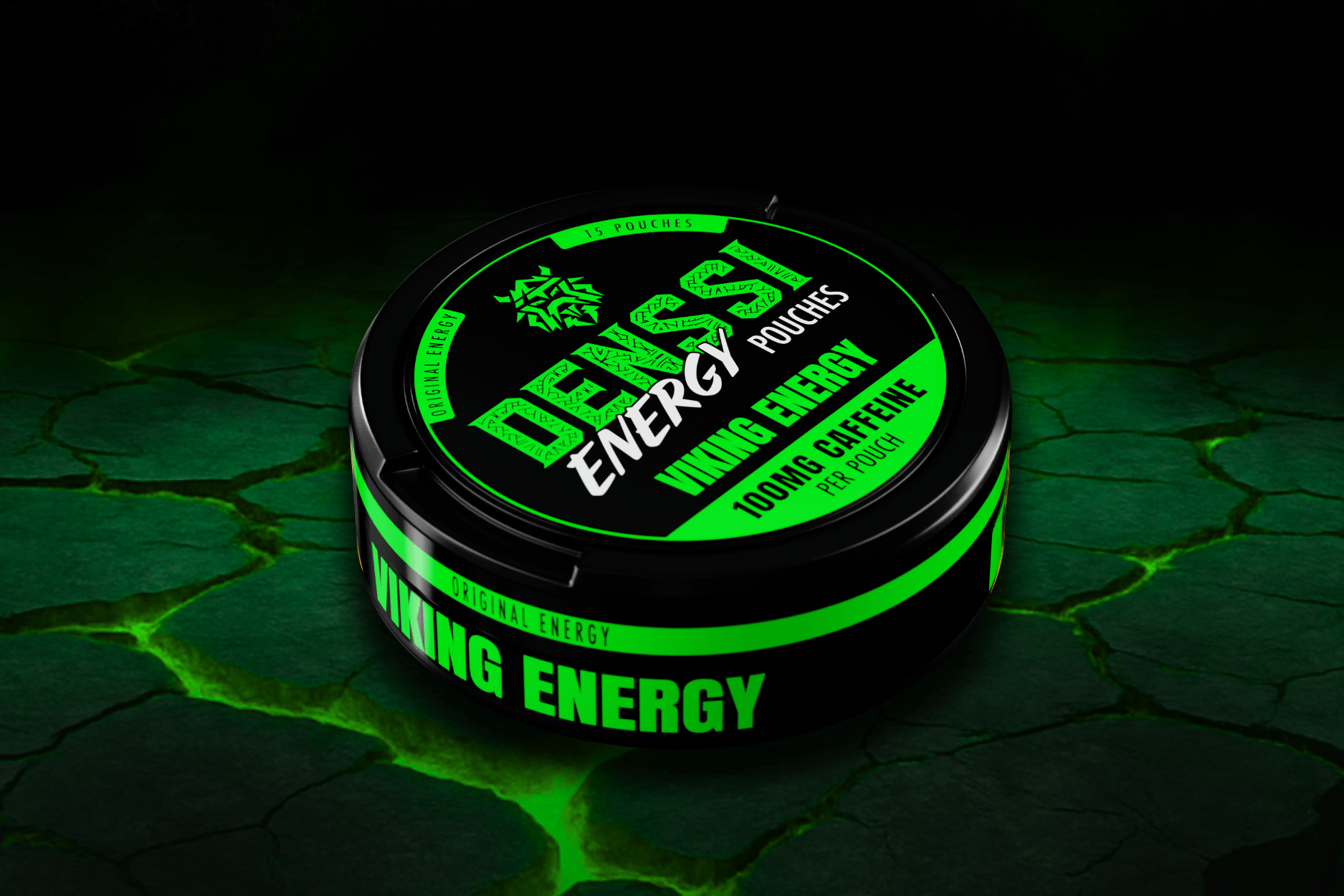 Viking Energy Caffeine Pouch - 100mg: Enhance Your Energy Levels